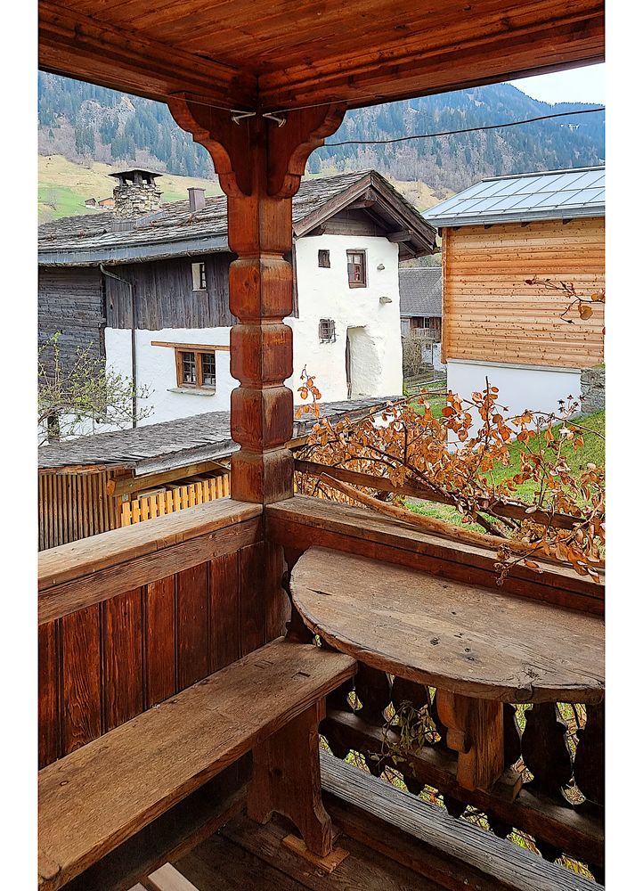 Auf der Veranda