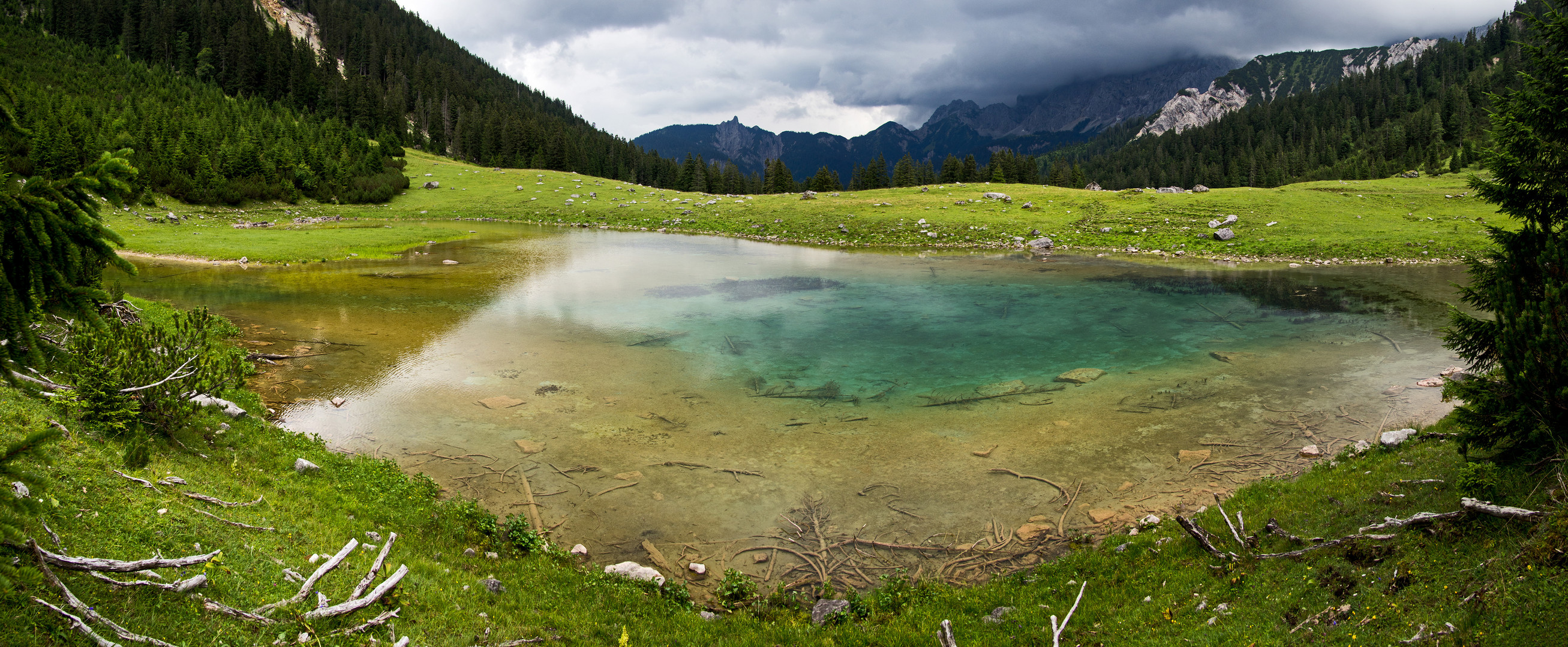 auf der Vereiner Alm, Mittenwald