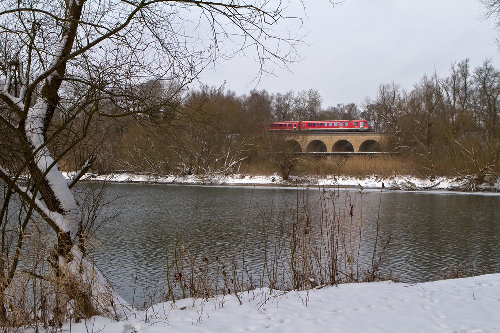 Auf der Vorflutbrücke