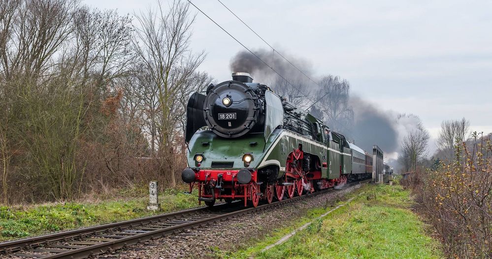 Auf der Waldbahn