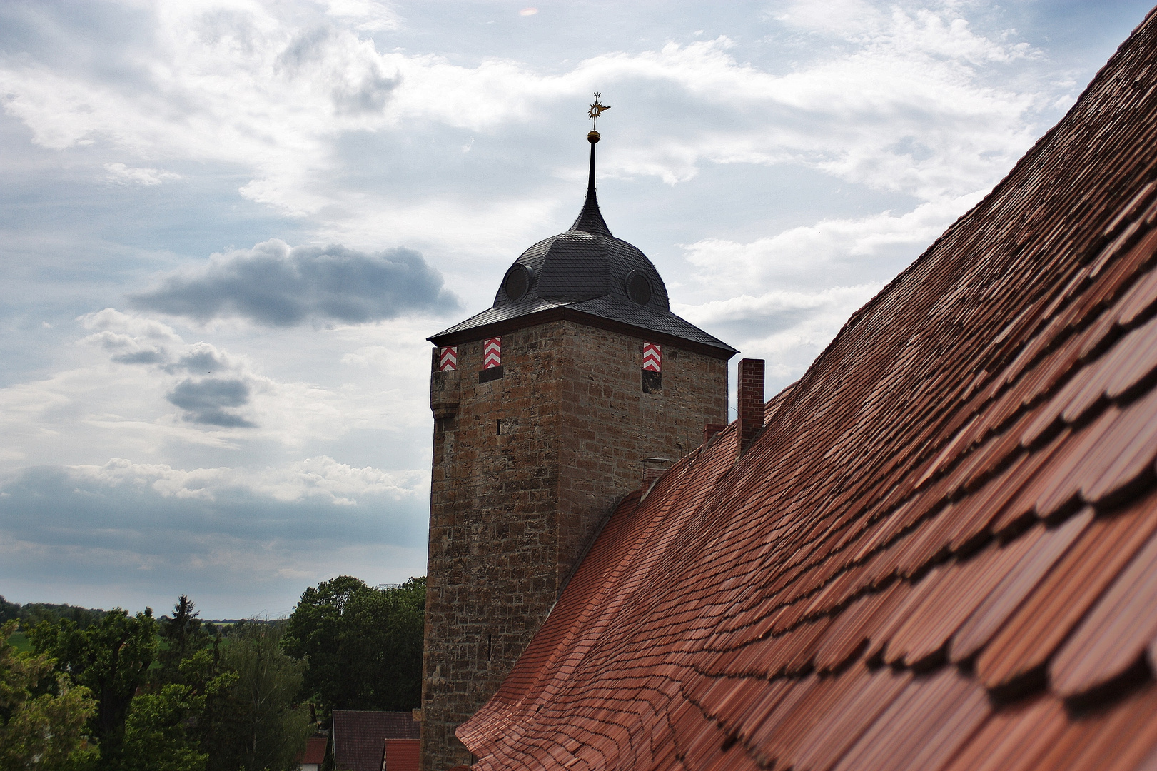 auf der Wasserburg Kapellendorf bei Weimar