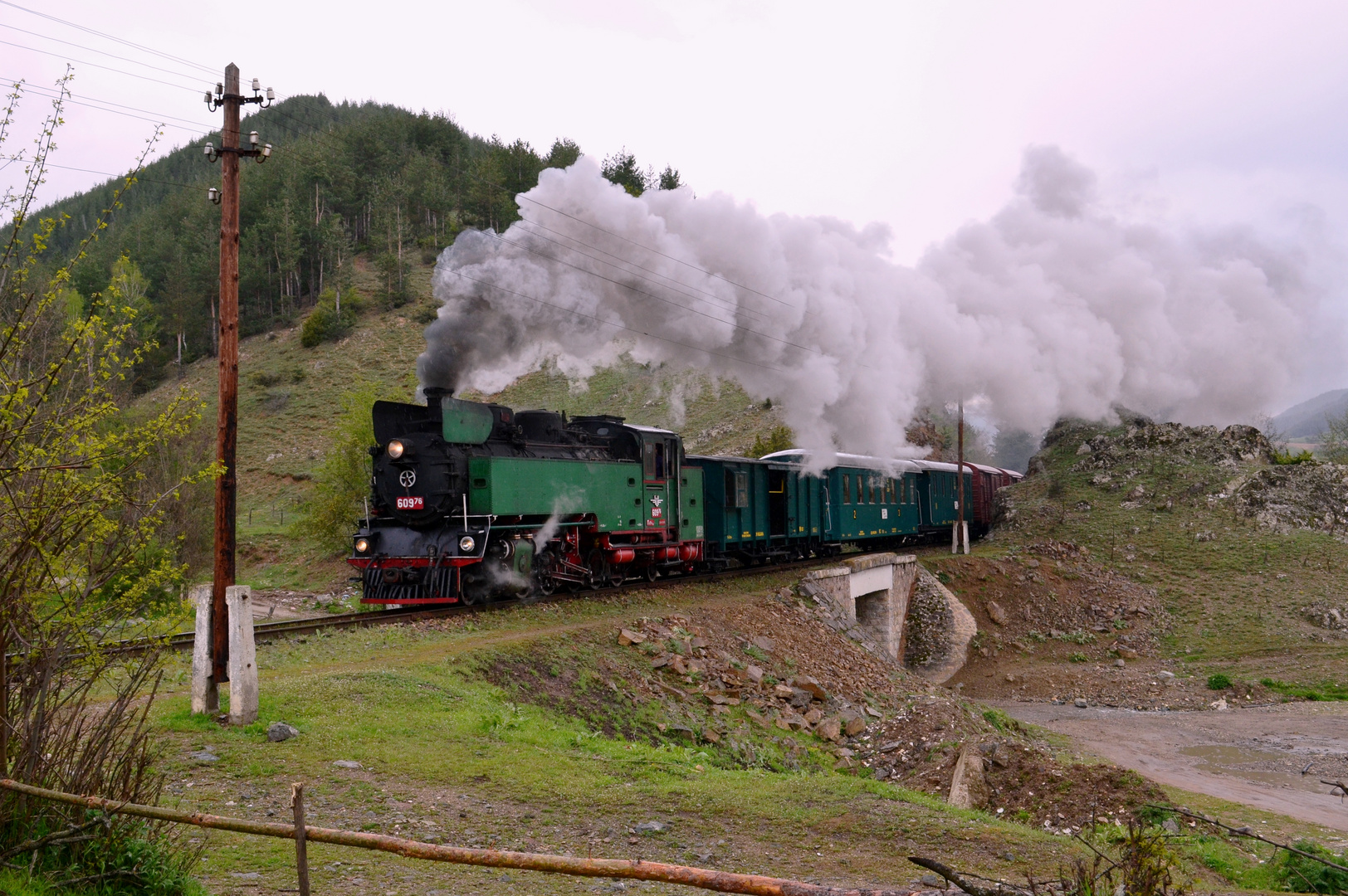 Auf der Weiterfahrt nach Razlog (BDZ)