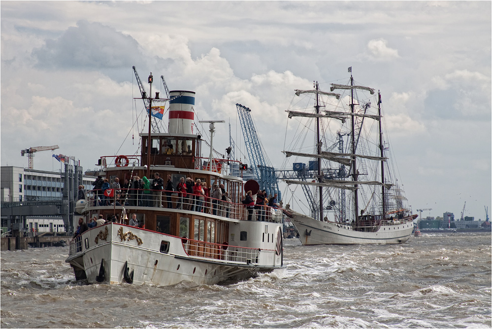 Auf der Weser...