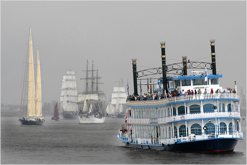 Auf der Weser...