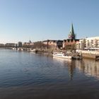 Auf der Weser bei Bremen