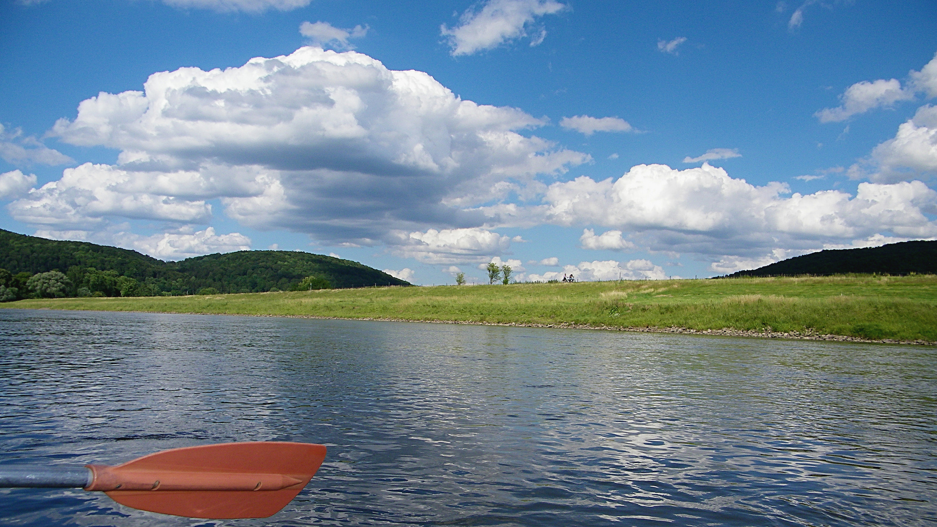 Auf der Weser unterwegs