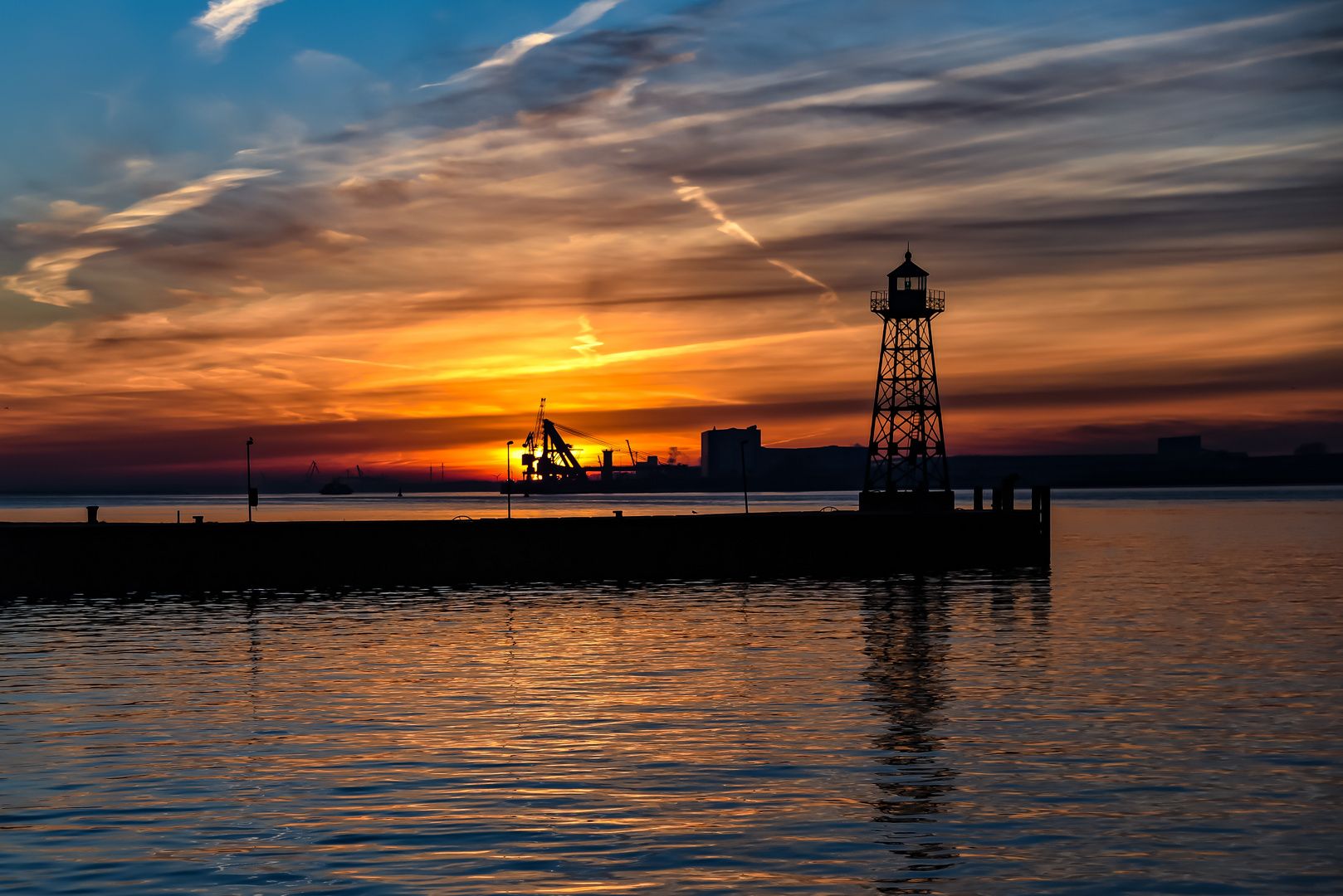 Auf der Weserfähre von Bremerhafen