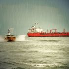 Auf der Westerschelde bei Vlissingen