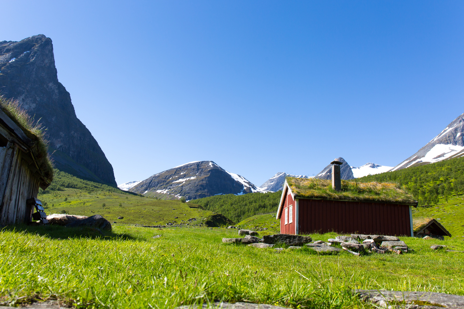 auf der Ziegenalm beim Geiranger