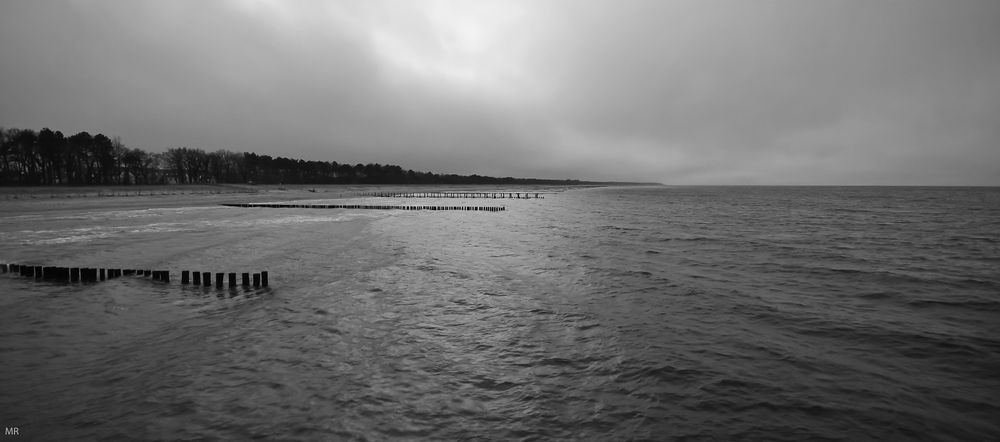 auf der Zingster Seebrücke