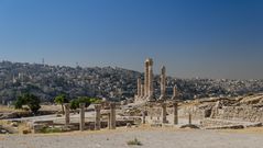 Auf der Zitadelle in Amman