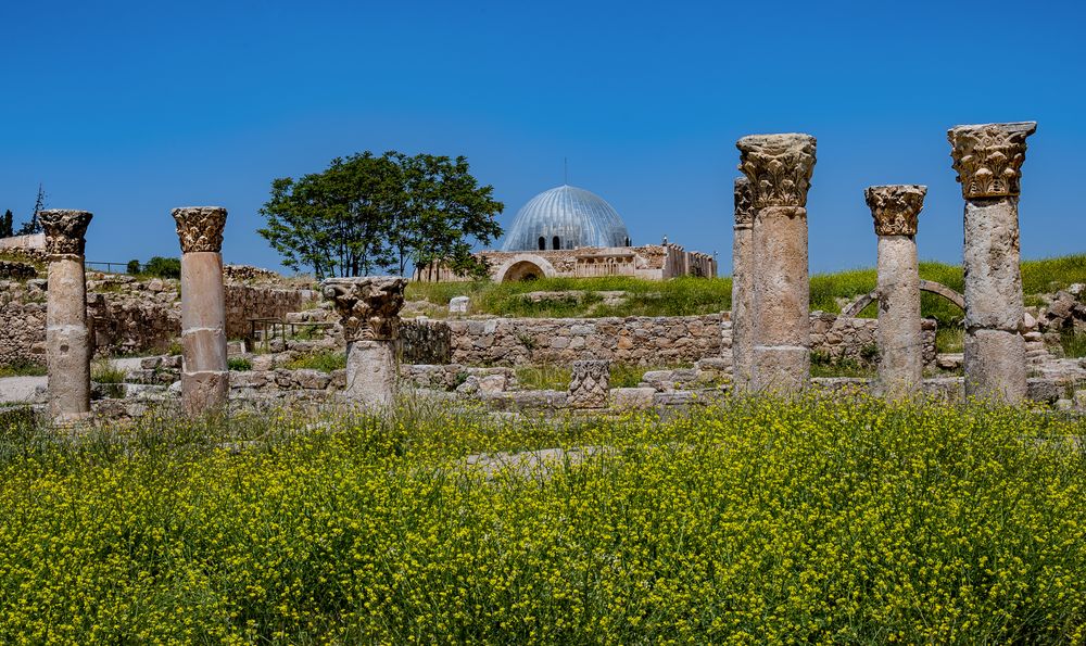 Auf der Zitadelle in Amman