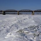 Auf der zugefrorenen Elbe 2012