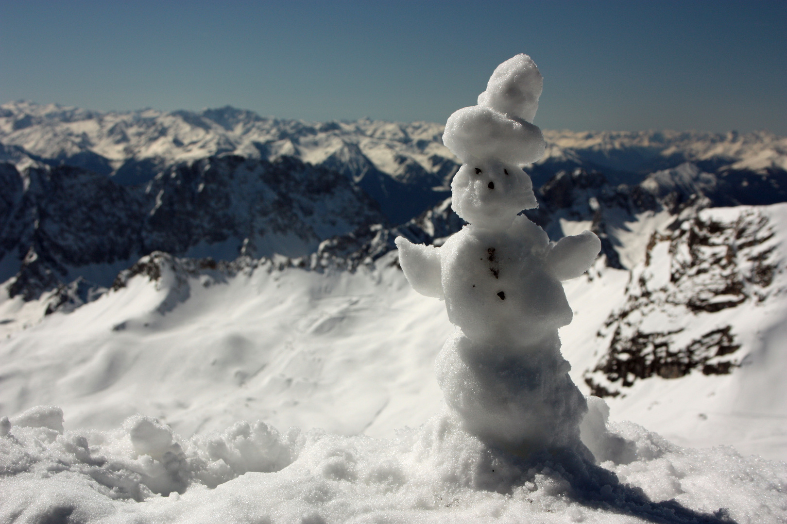 auf der Zugspitze