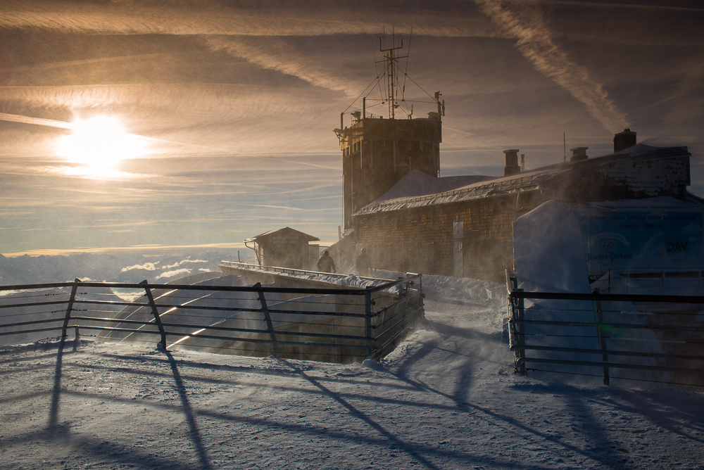 Auf der Zugspitze