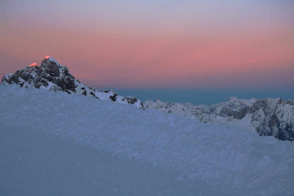 auf der Zugspitze