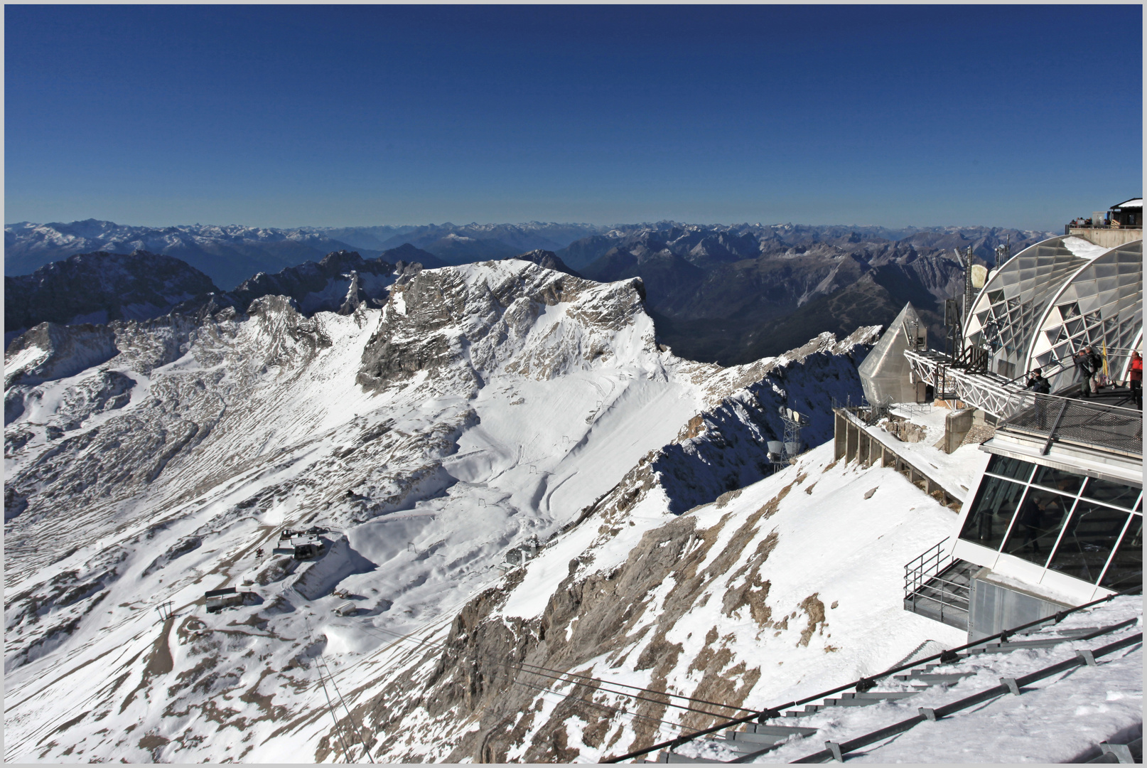 ...auf der Zugspitze...