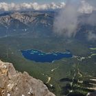 Auf der Zugspitze......., am Fuße des Eibsee