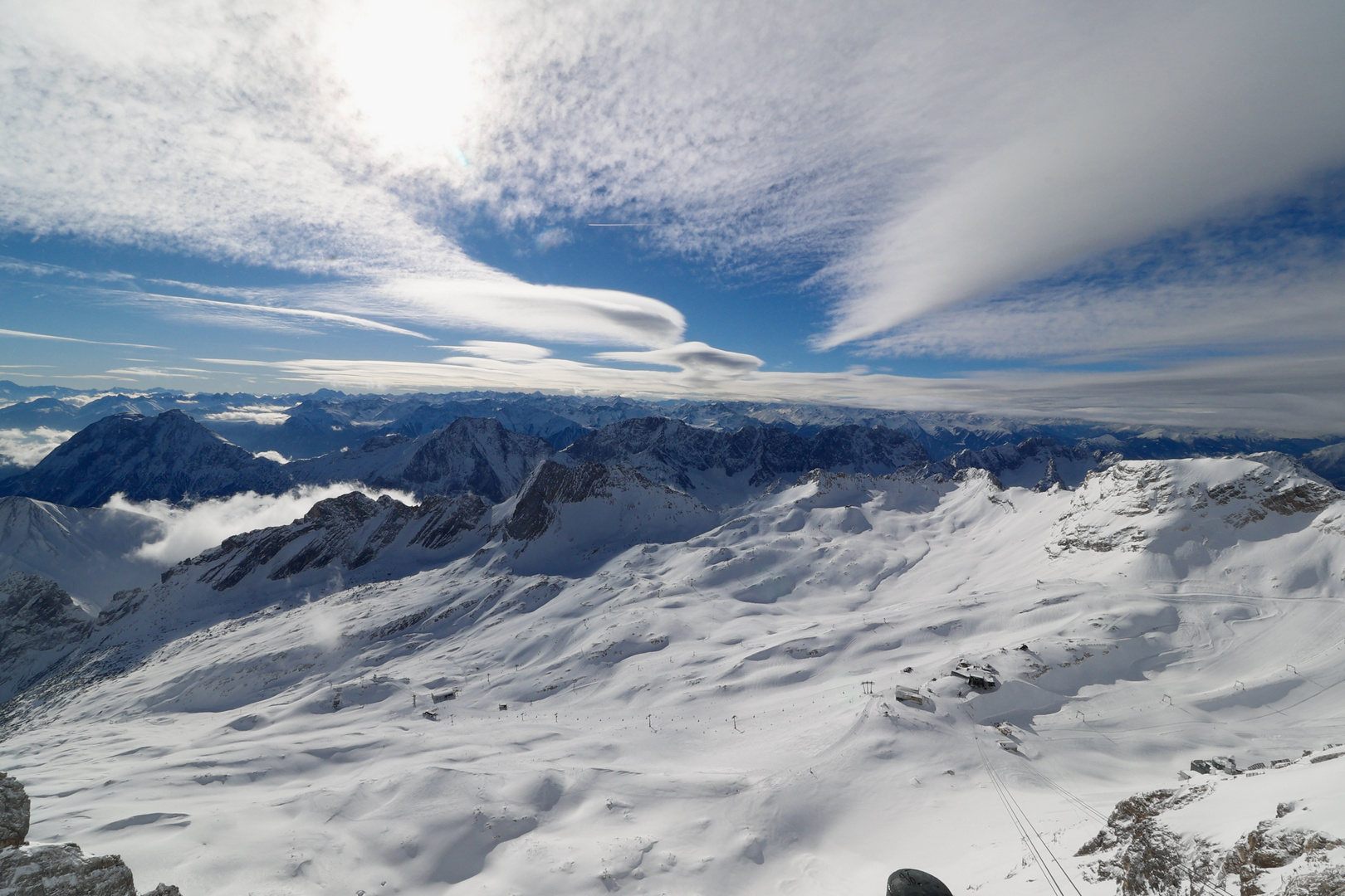 Auf der Zugspitze