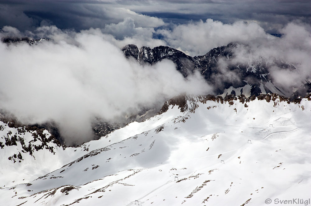 Auf der Zugspitze Richtung weis nicht mehr :-)