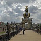 auf der Zwingerterasse in Dresden