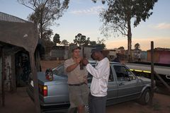 Auf die Freundschaft, Township Tembisa