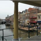 Auf die "Koornbrug" in Leiden