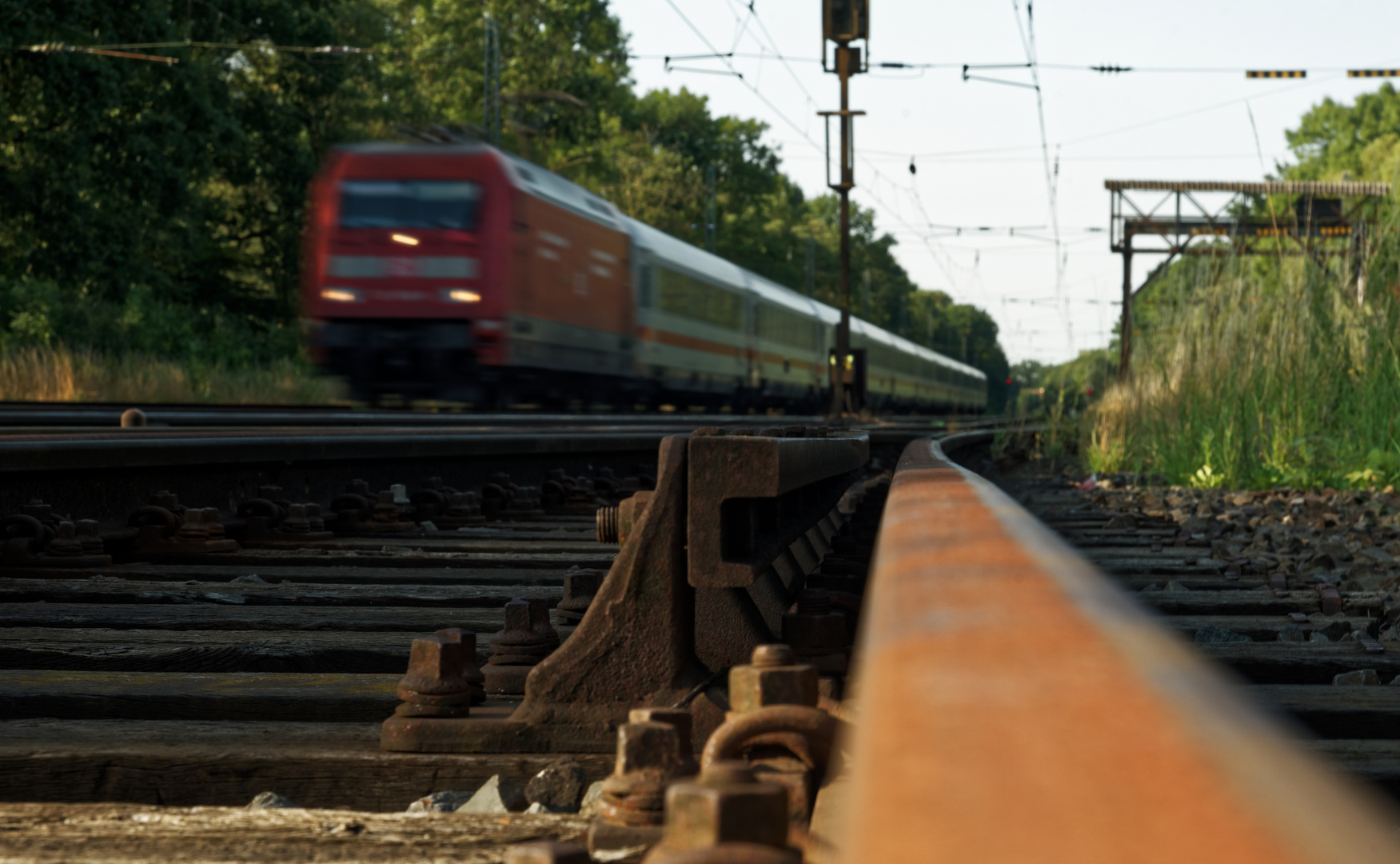 Auf die schiefe Bahn geraten