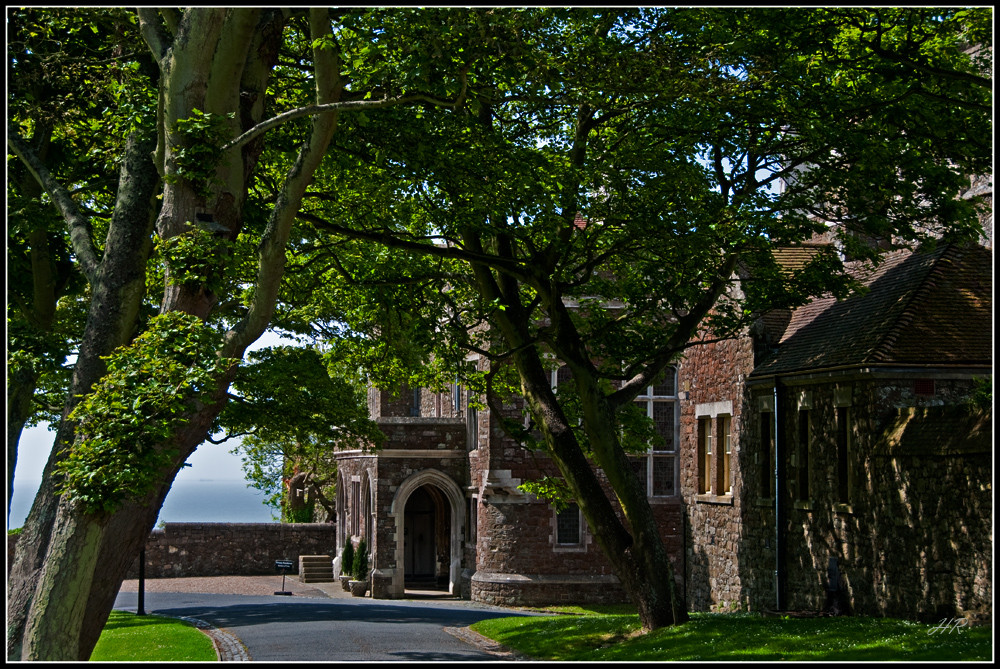 Auf Dover Castle in Südengland.