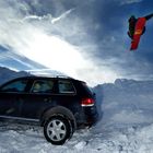 auf DSF zu sehen : "fly and drive" in Sölden