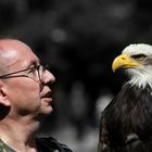 Auf Du und Du mit dem Adler