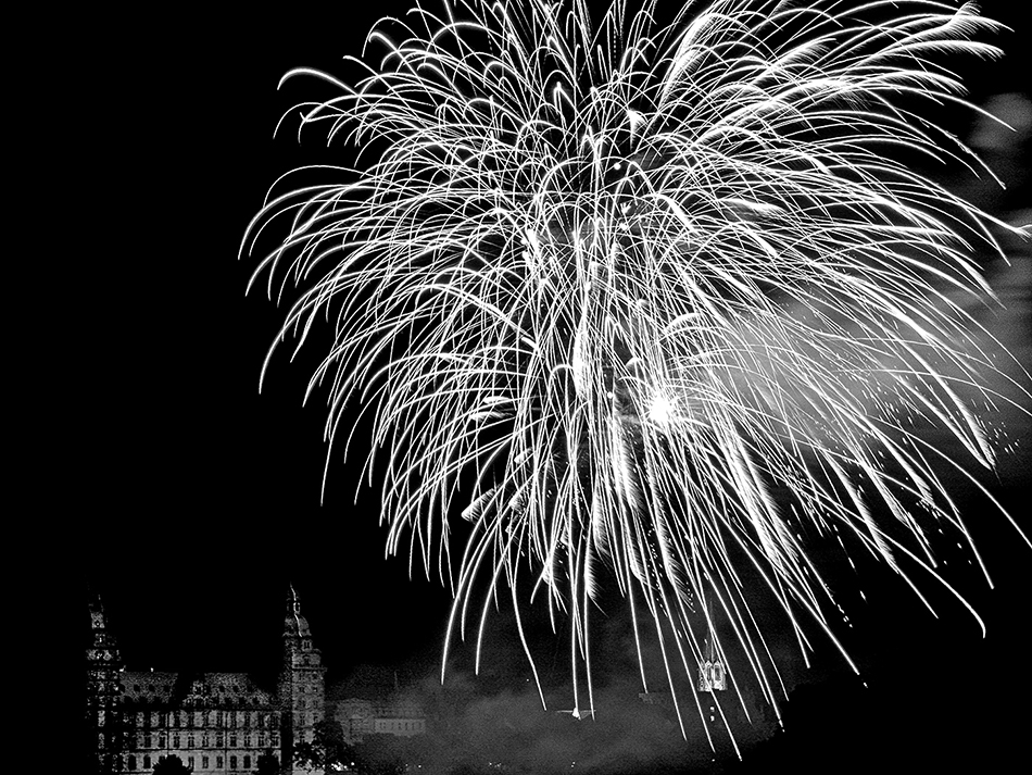 Auf ein Neues ... vielleicht bald mit Lasershow statt Feuerwerk