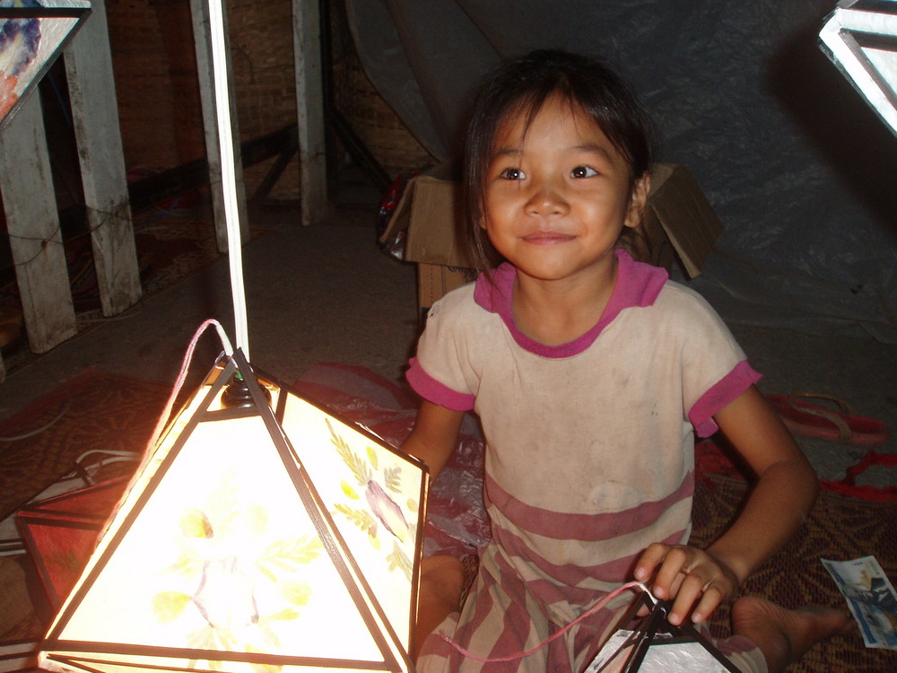 auf einem Markt in Luang Prabang, Laos