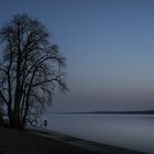 Auf einem Steg am Ammersee