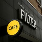 Auf einen Filter-Kaffee im Café Filter