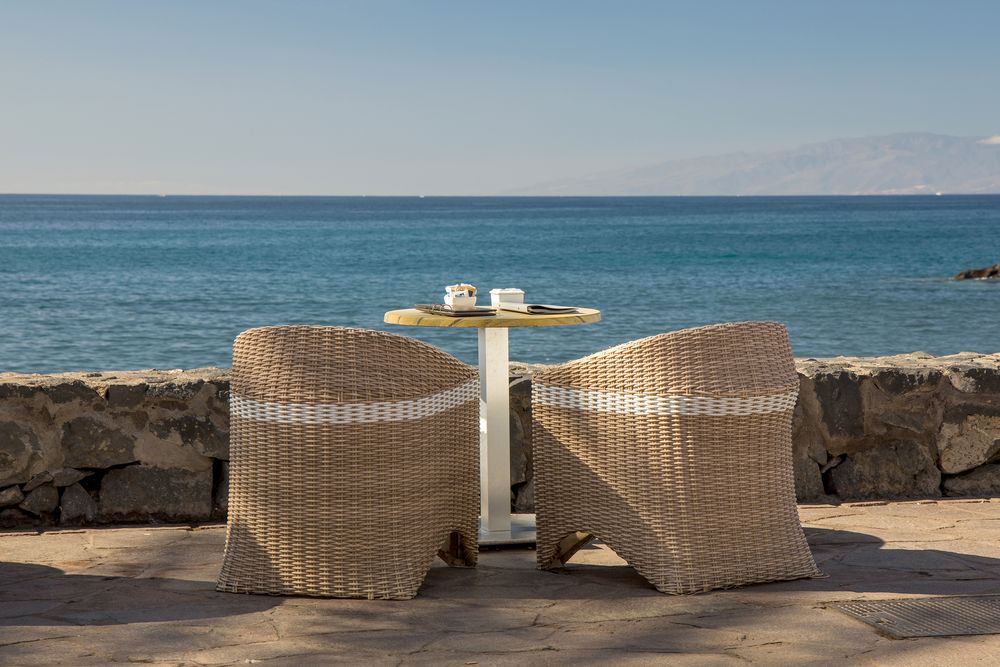 Auf einen Kaffee - mit Blick auf Gomera, Teneriffa