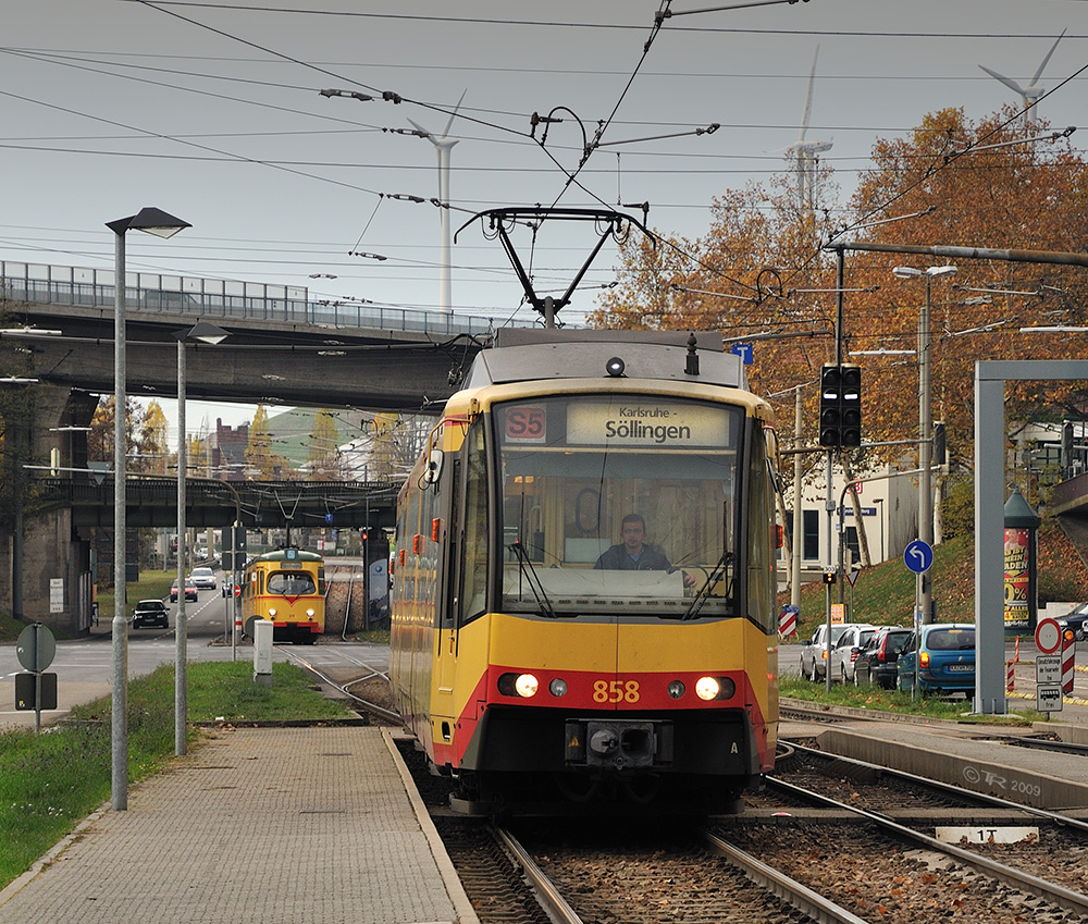 Auf einer Trasse