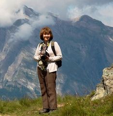 Auf einer Wanderung 2010