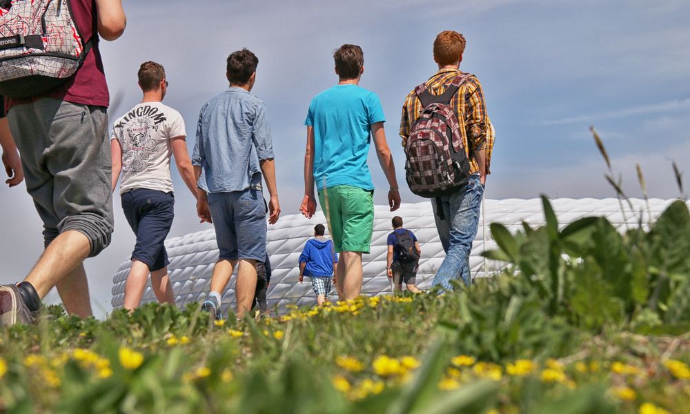 Auf gehts in die Allianz Arena