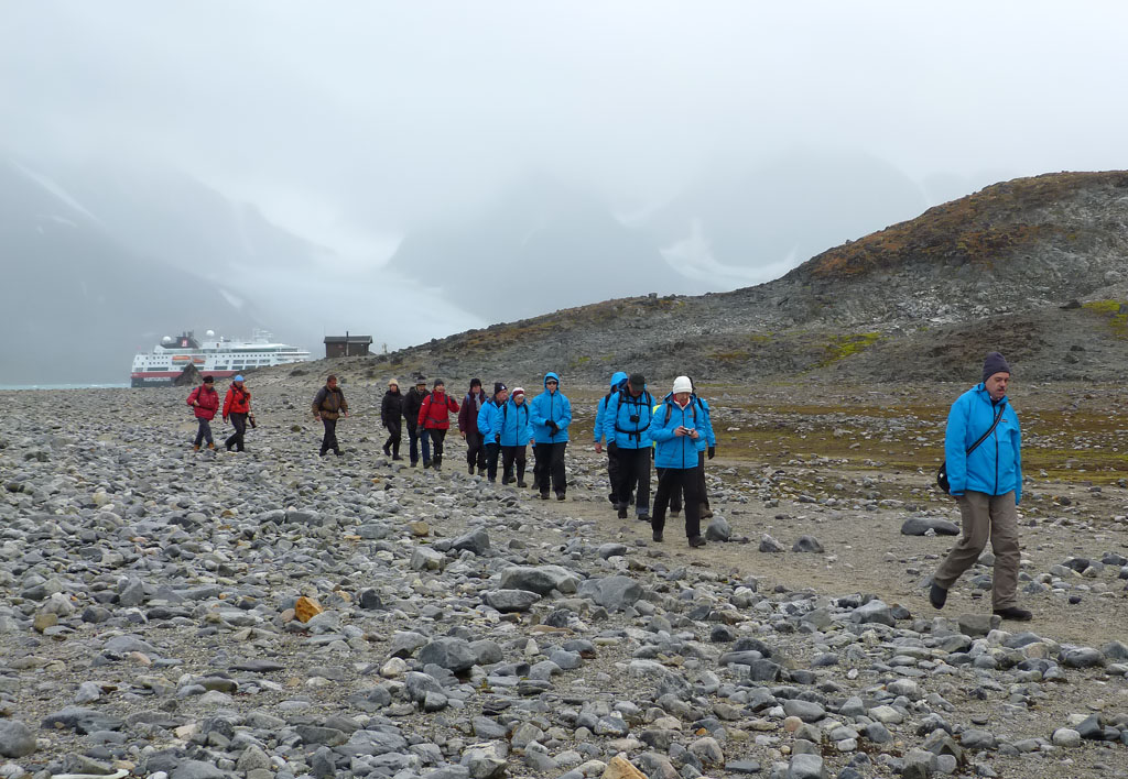 Auf geht's zum Gletscher