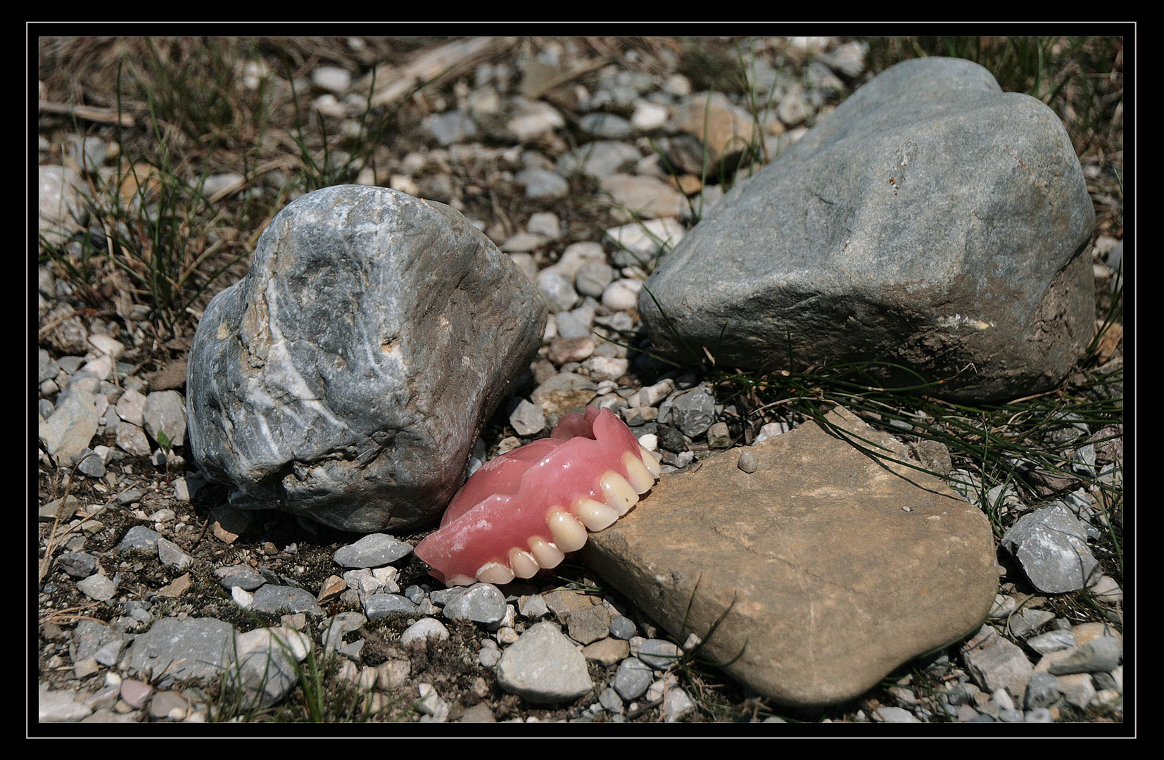 "auf Granit beissen "