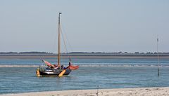 Auf Grund gelaufen zwischen Amrum und Föhr