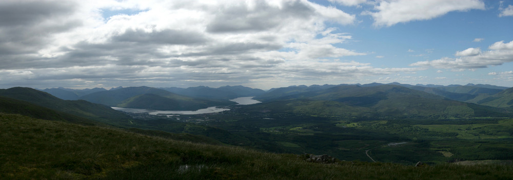 Auf halbem Weg zum Ben Nevis