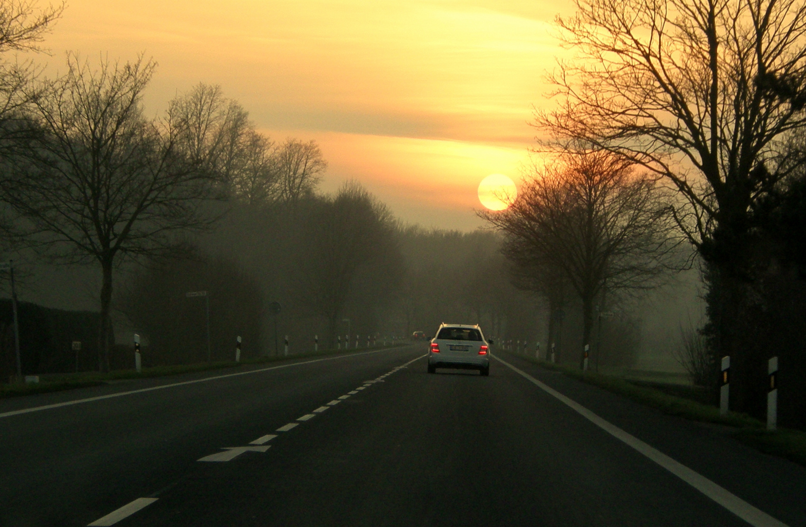 Auf in die Abendröte