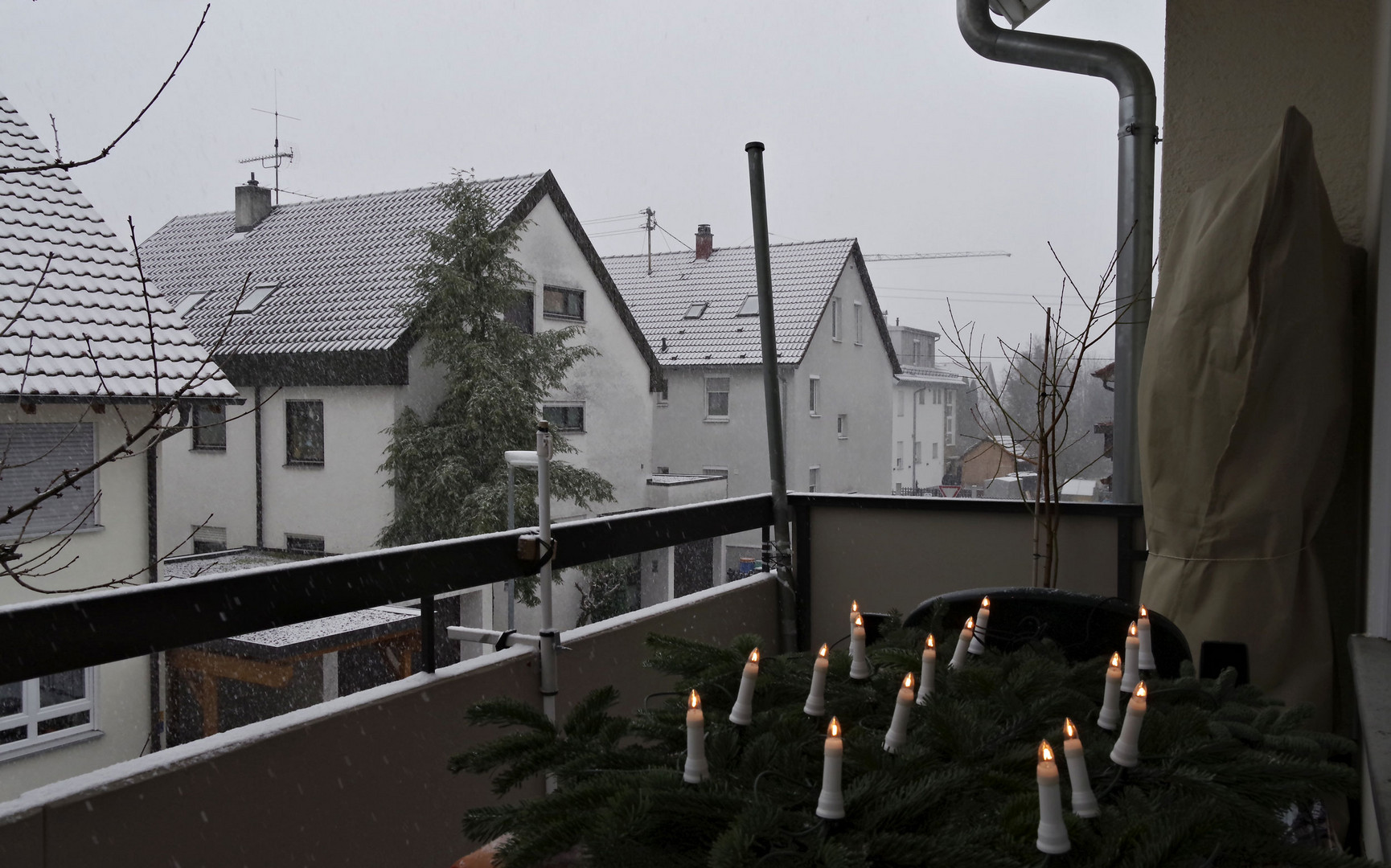 auf meinem Balkon