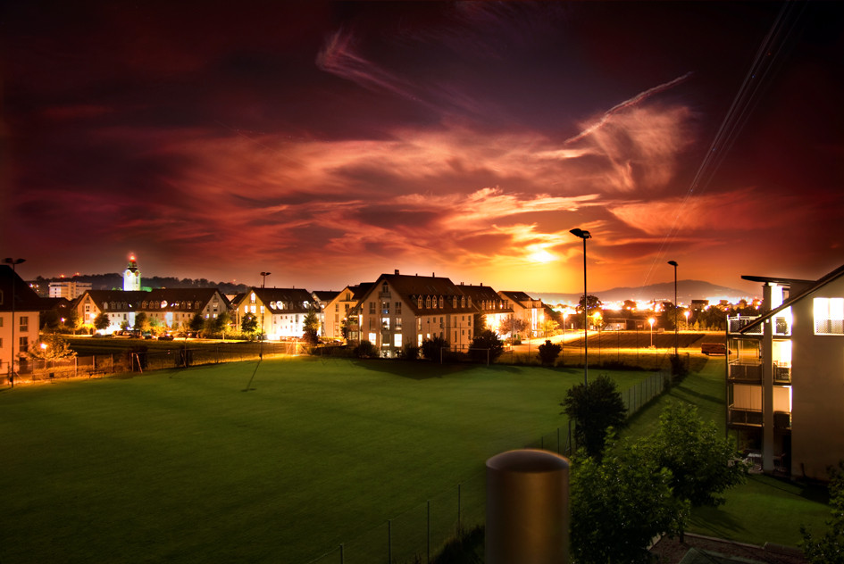 Auf meinem Balkon in Kloten