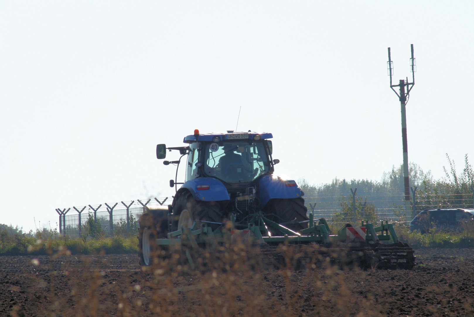 auf meinem traktor bin ich kapitän...