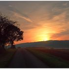 Auf Morgen-Landfahrt