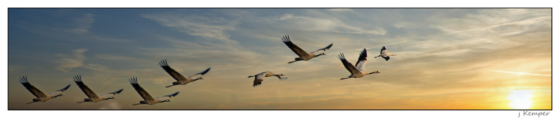 - auf nach Süden, der Sonne entgegen -