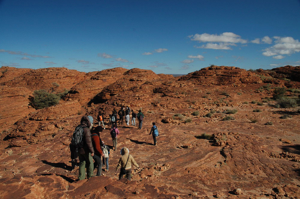 auf Outback Safari - Kings Canyon